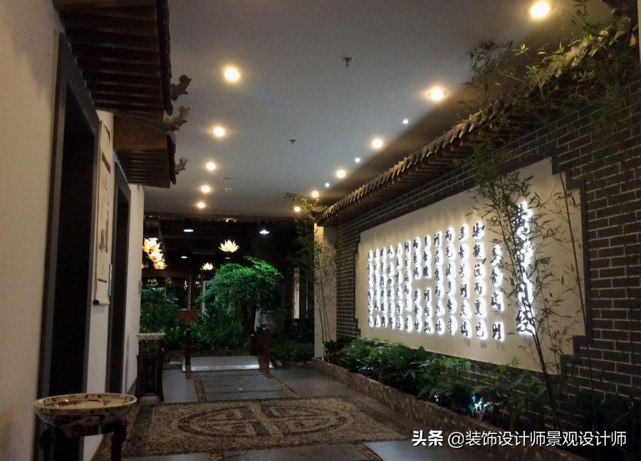 50平米禅意中医养生馆设计图,中医养生理疗会所设计