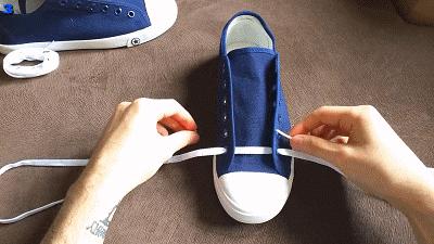 夏天鞋带这样系好穿又时髦,把鞋带怎么绑更紧