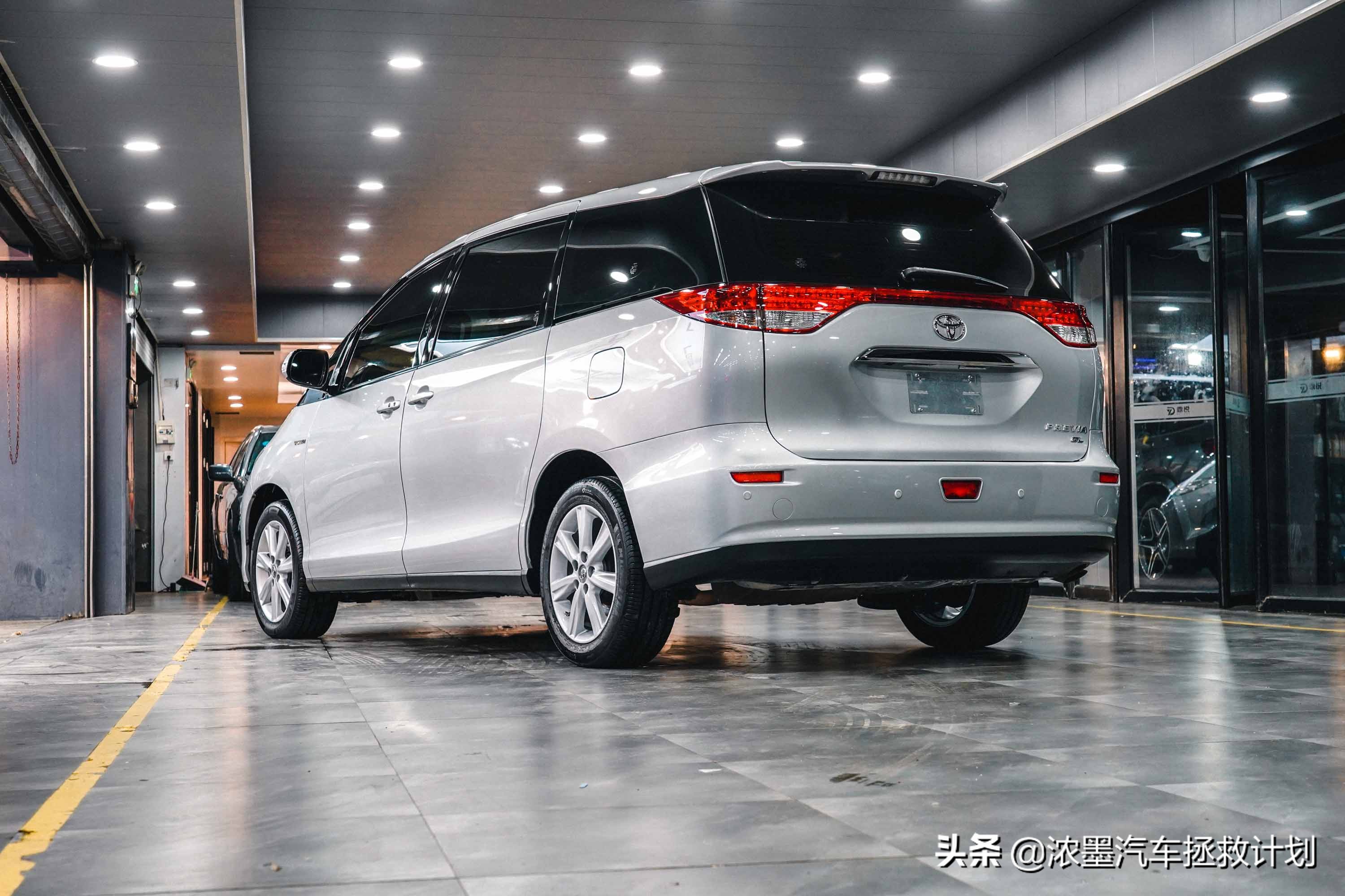 翻新整备修复丰田第一代普瑞维亚,一代情怀丰田普瑞维亚