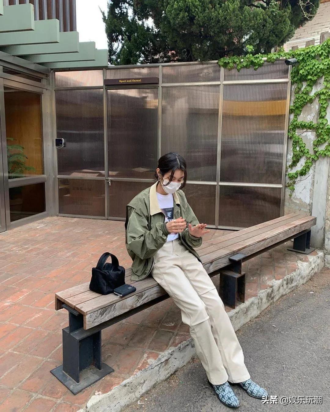 韩国穿搭必备单品,韩国博主慵懒随性的秋季穿搭范本