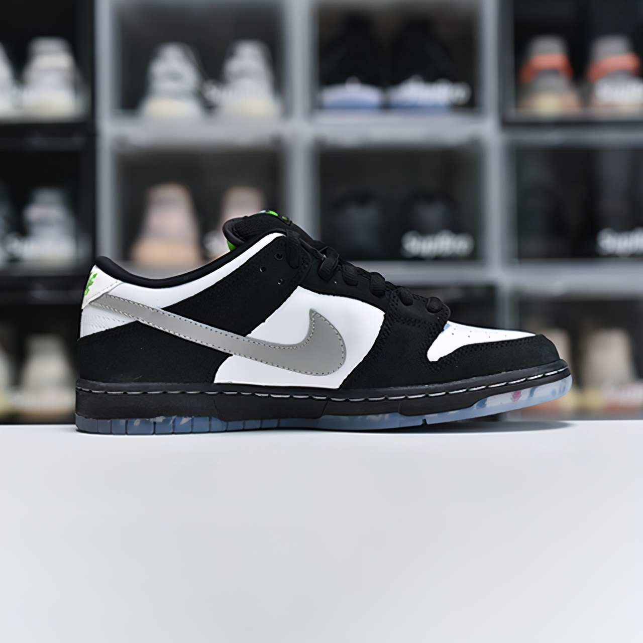 dunksb鸽子熊猫,耐克sbdunk黑白熊猫真假