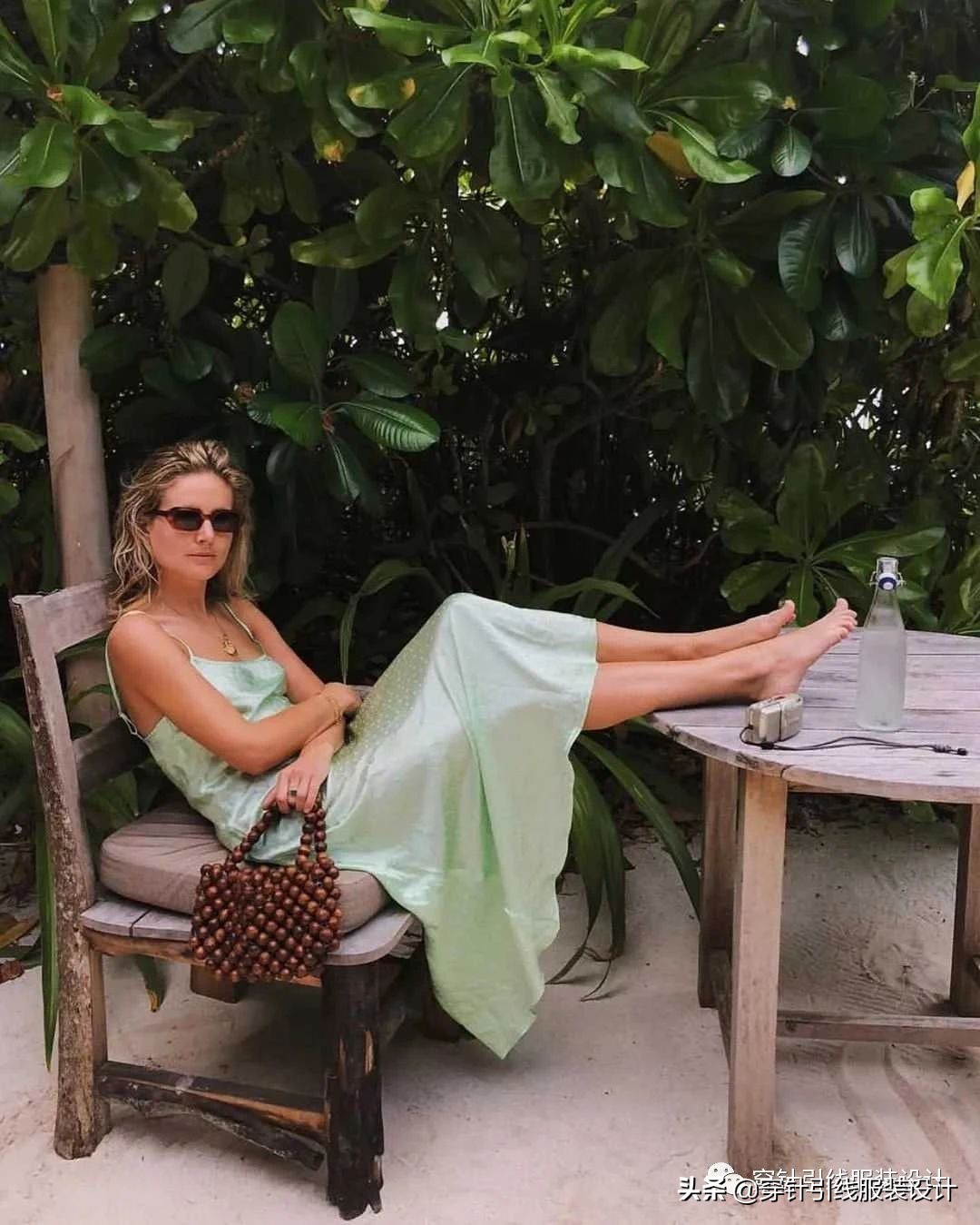 橄榄绿配色牛油果绿,薄荷绿今年超流行显白