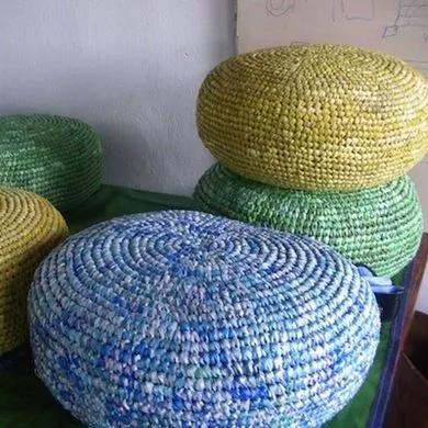 利用废旧物品制作编织袋,编织袋废物利用手工