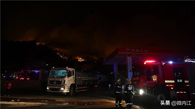 四川内江消防增援震区,成都消防支援西昌森林火灾