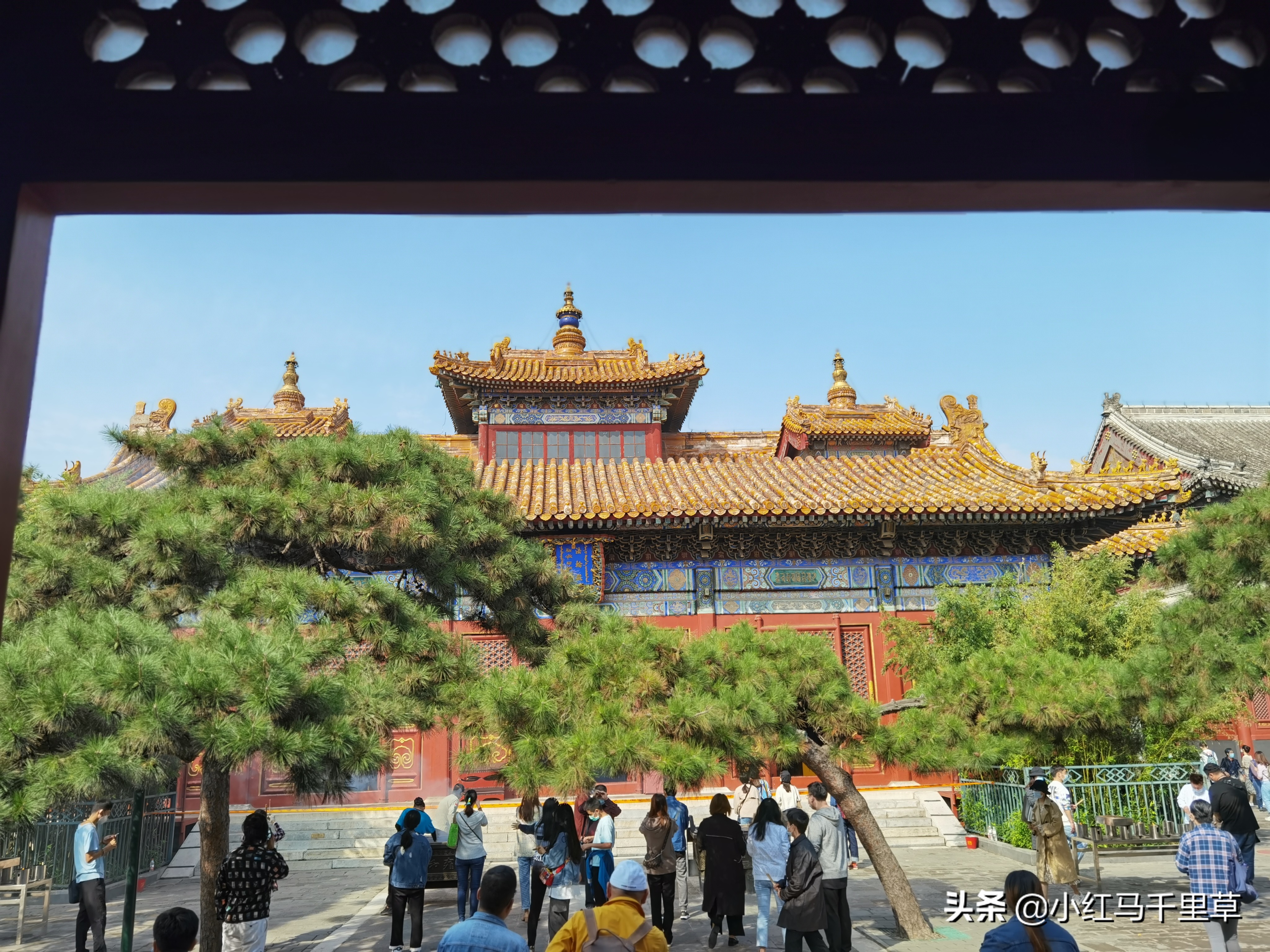 雍和宫游览记,北京行记