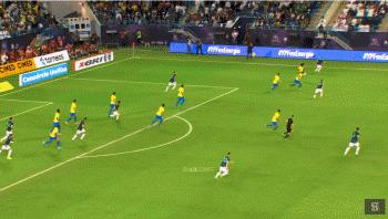 梅西挑球过门将凌空抽射,阿根廷2-2荷兰梅西点射