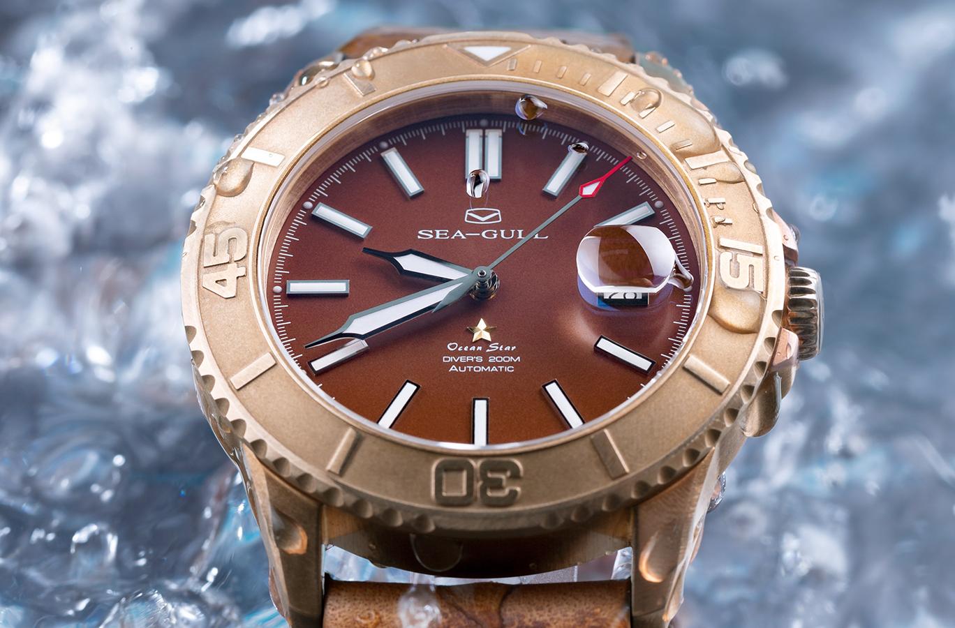 海鸥海洋之星青铜限量版价格,海鸥青铜手表价格及图片