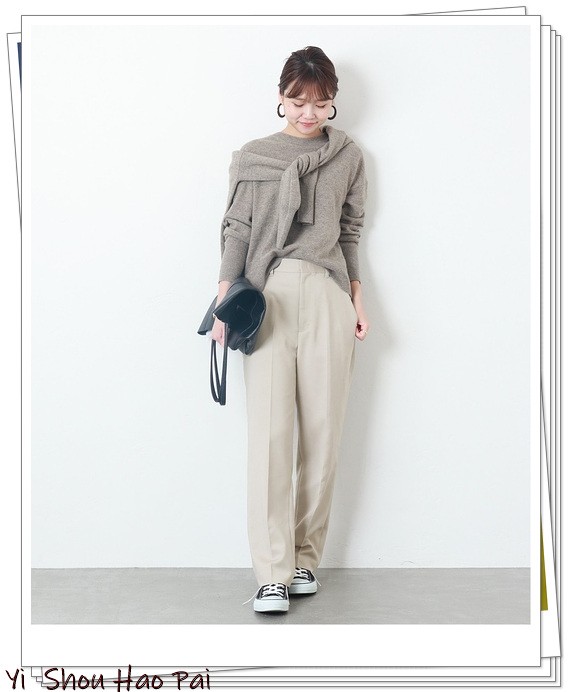 冬季洋气灰裤子搭配,灰裤子穿搭夏季