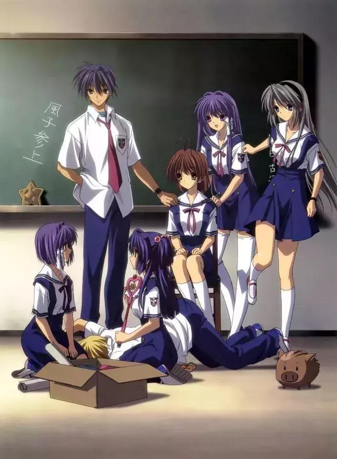 动漫感的水手服,水手服的结构