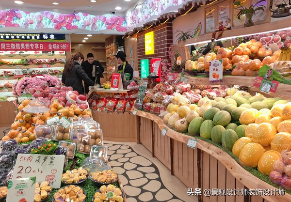超市设计图视频,小超市货架摆放设计