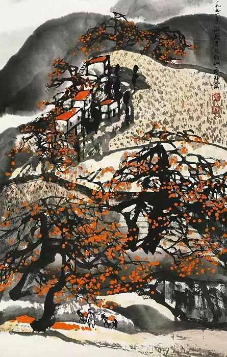 他从一个普通的美术编辑，到成就斐然的专业画家