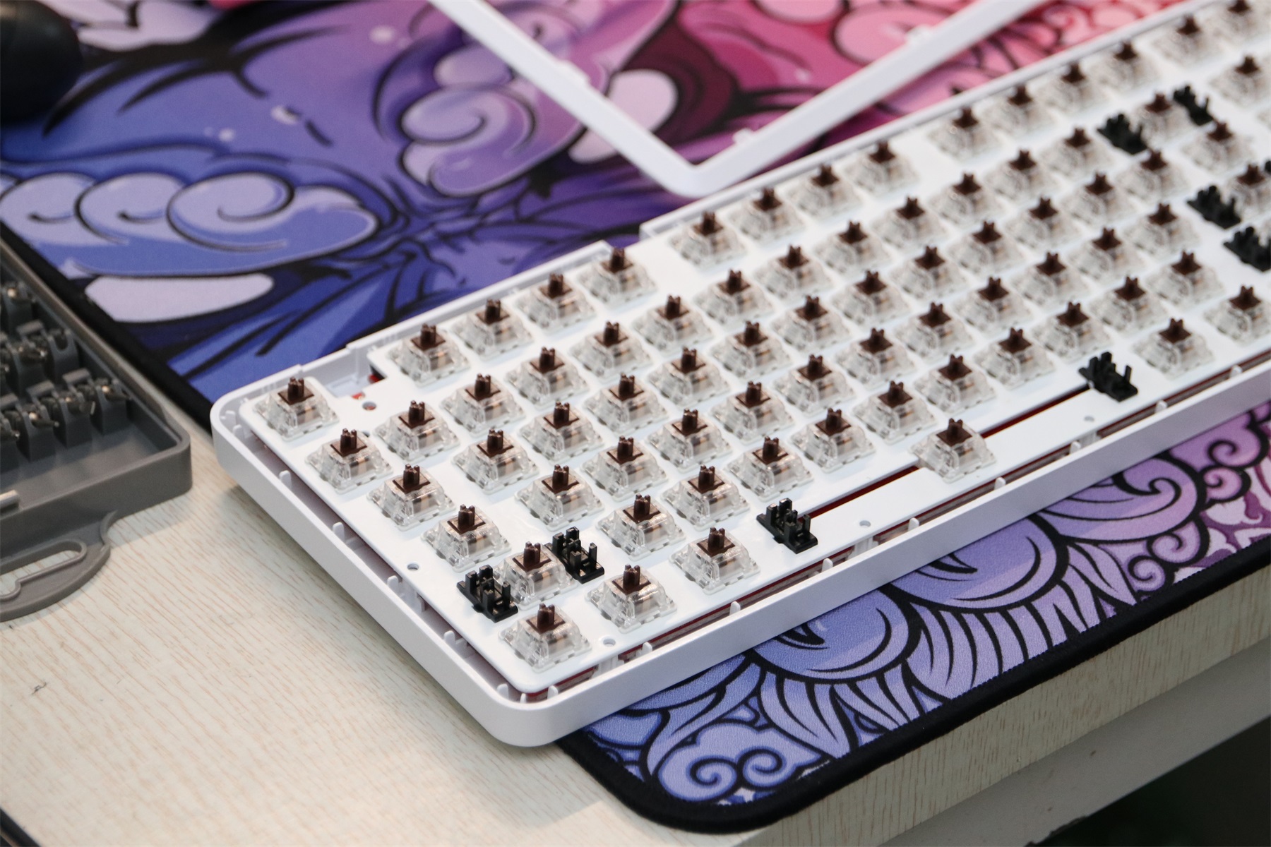 k870t键盘,黑爵k870t键盘怎么拆