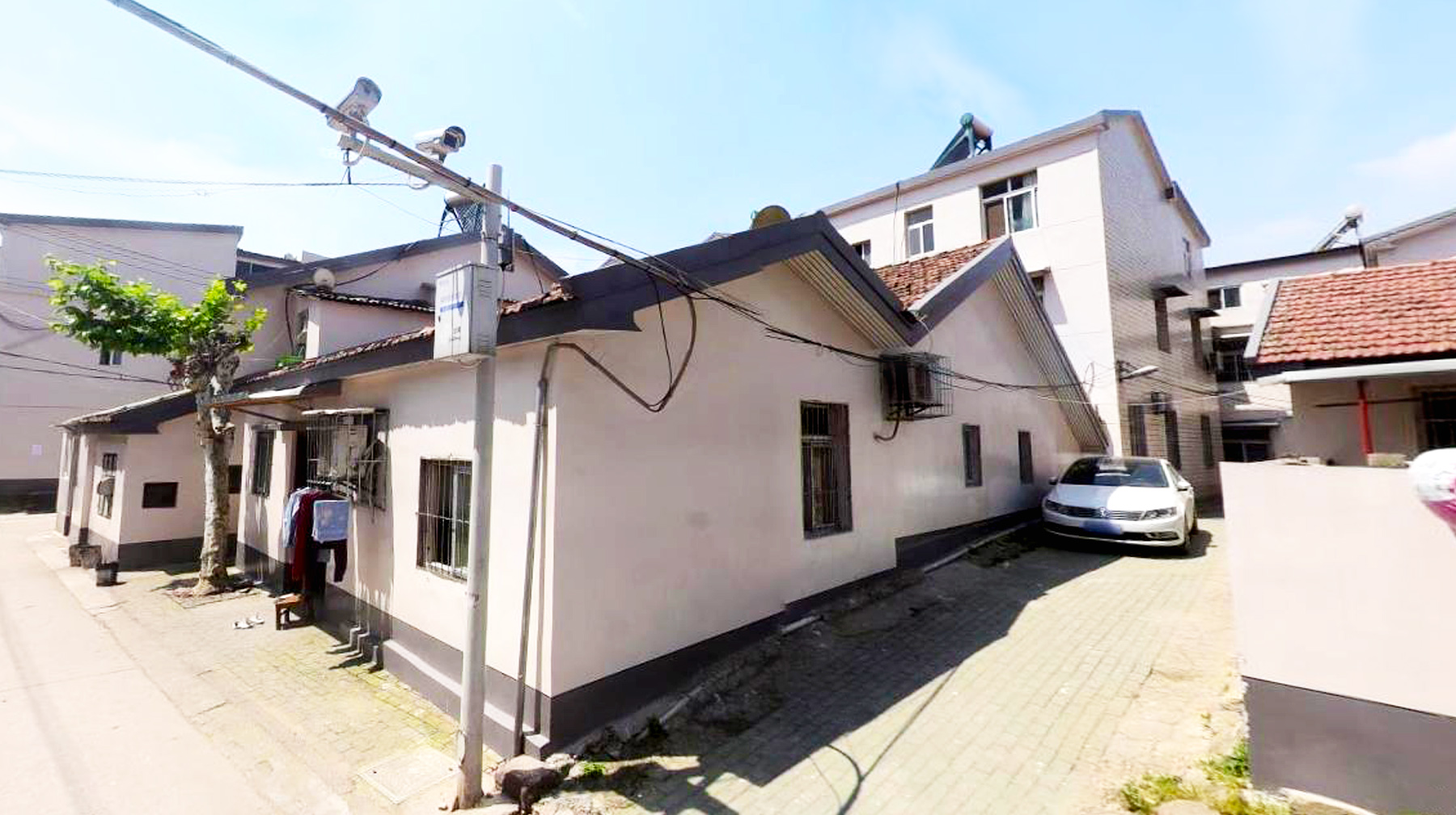 武汉市江岸区附近的城中村,武汉仅存的城中村