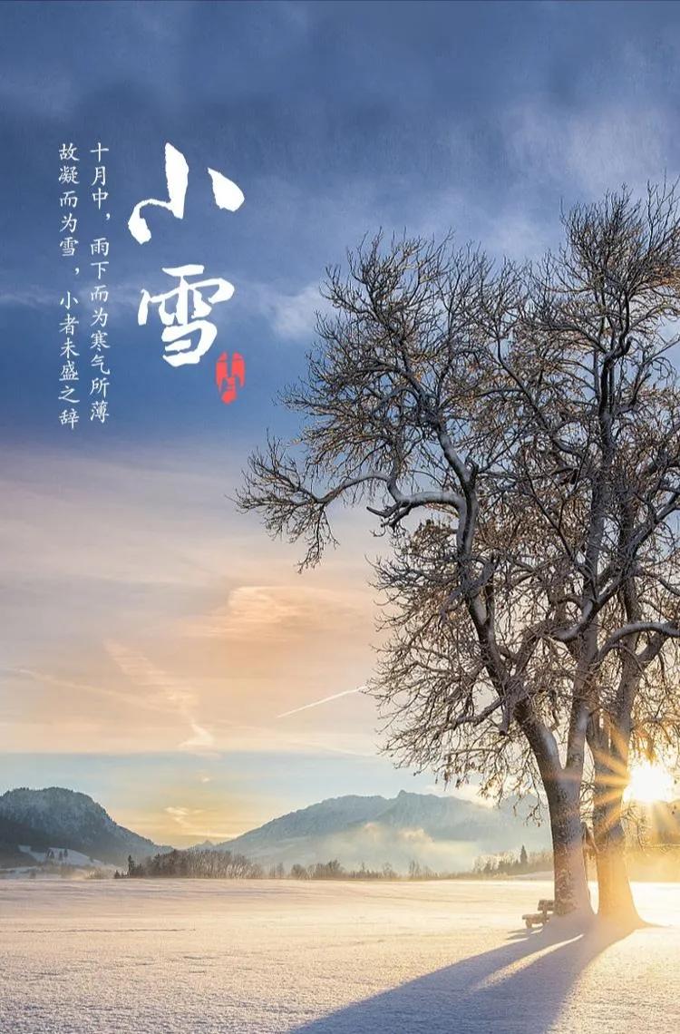 早安正能量句子带图片大雪,大雪天早安语图片