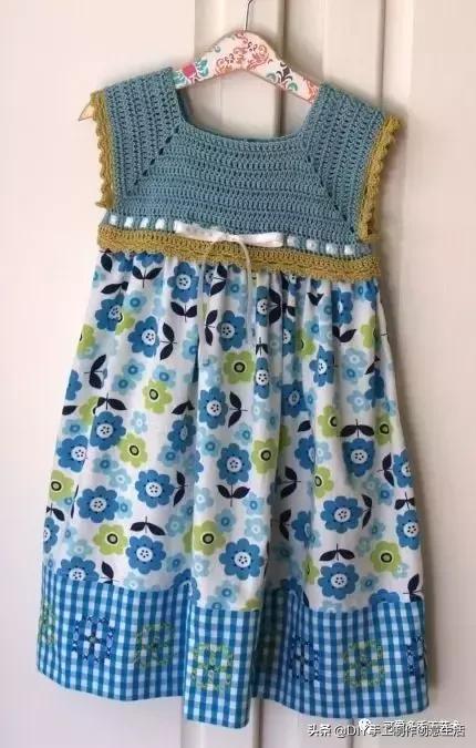 布艺手工制作蓬蓬裙,钩织裙子视频