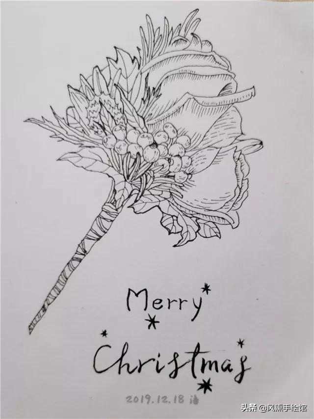 圣诞贺卡手工创意,圣诞节贺卡美术作品