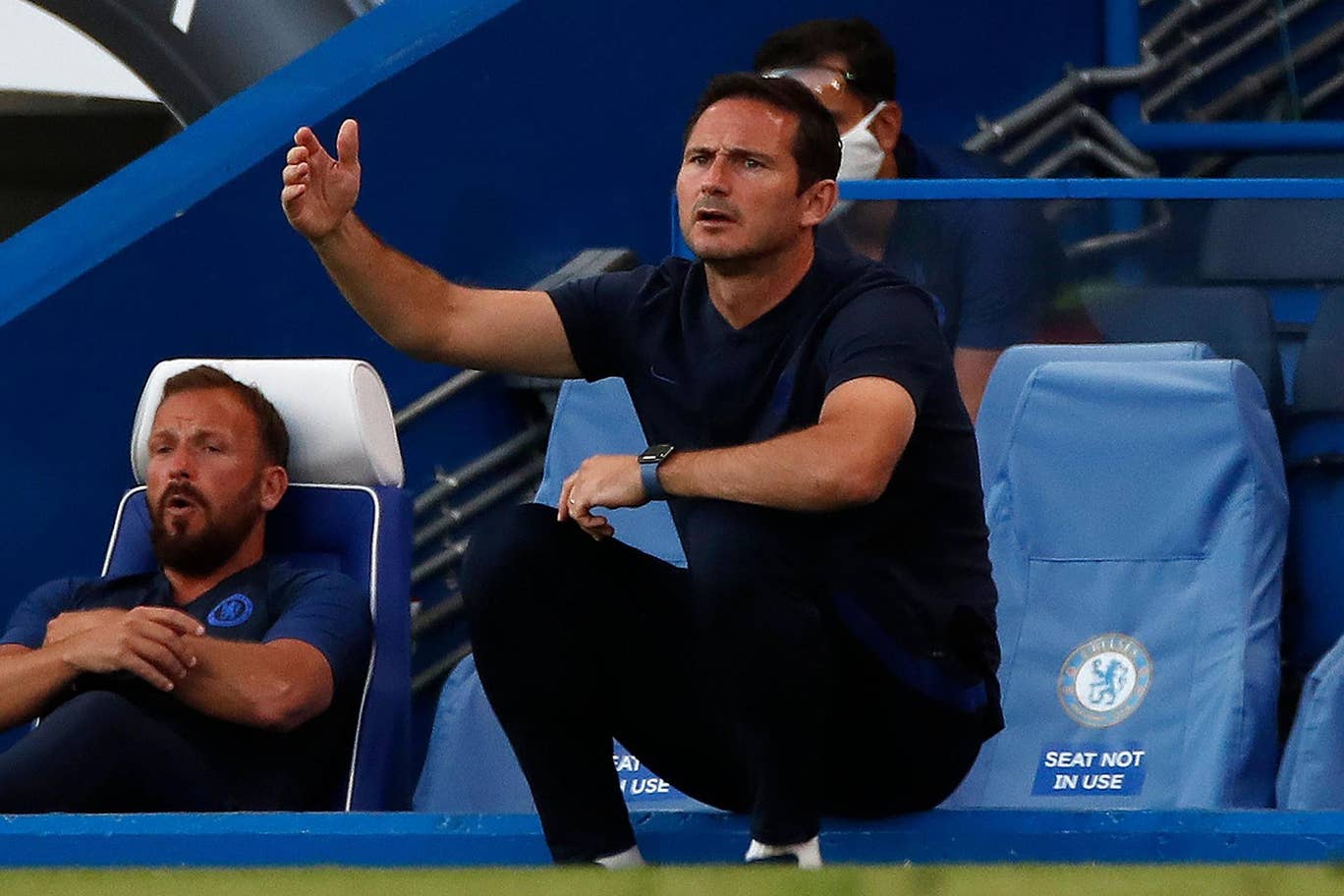 兰帕德英超谢幕战,英超切尔西1-1曼联集锦