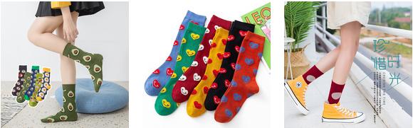 穿搭新潮流花样袜子你会挑吗,新品时尚潮流彩色袜