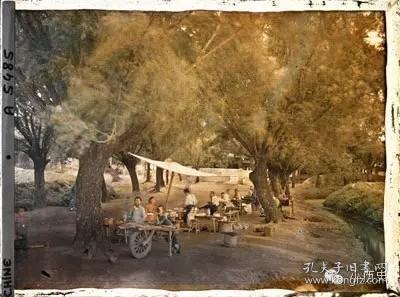 中国上个世纪彩色照片,拍摄中国最早的照片