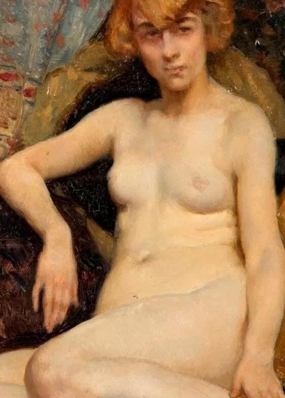 法国画家查尔斯兰德尔戴安娜画像,法国画家笔下的美人美醉了