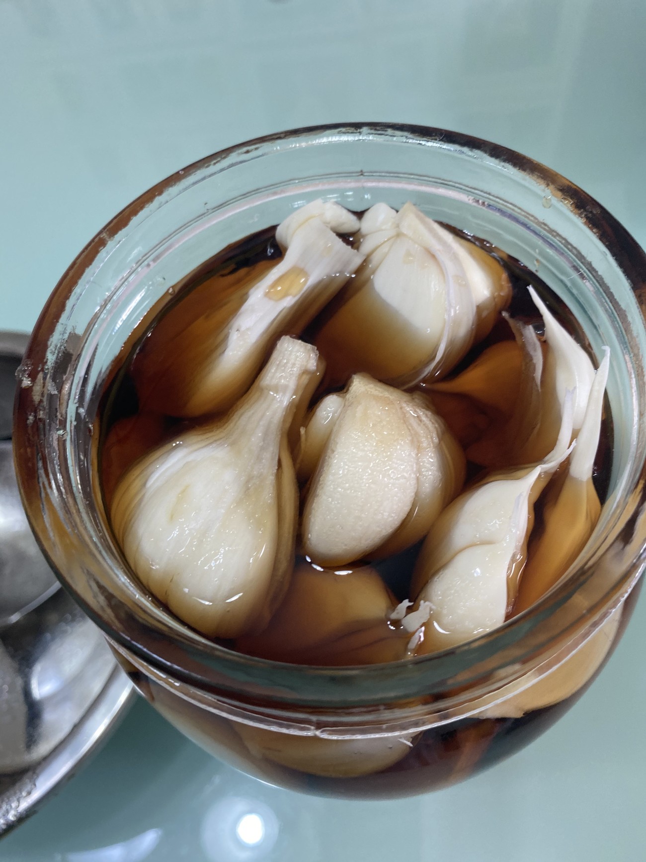 奶奶教紫皮蒜腌法,奶奶教我腌辣椒