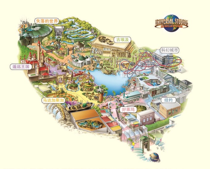 新加坡环球影城游玩顺序攻略,新加坡环球影城游玩攻略