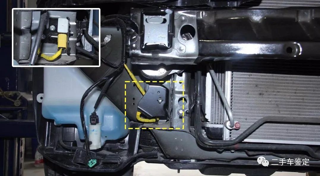 本田雅阁发动机舱结构图说明,十代雅阁传感器图片