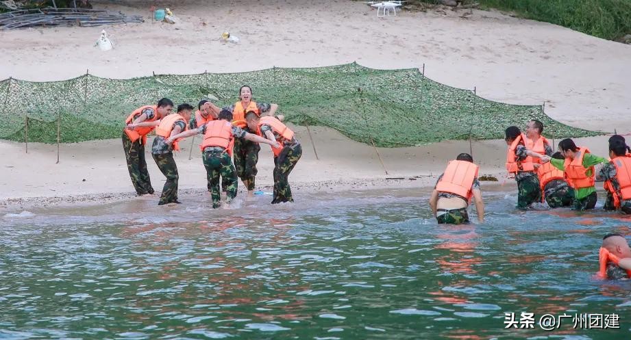 广州团建海边篝火场地,海岛求生团建