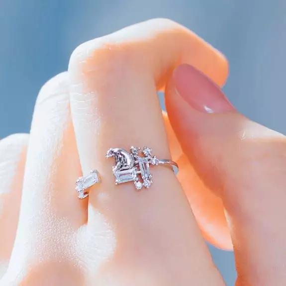 明星同款爱心气质高级轻奢耳饰,明星同款耳饰最好看的