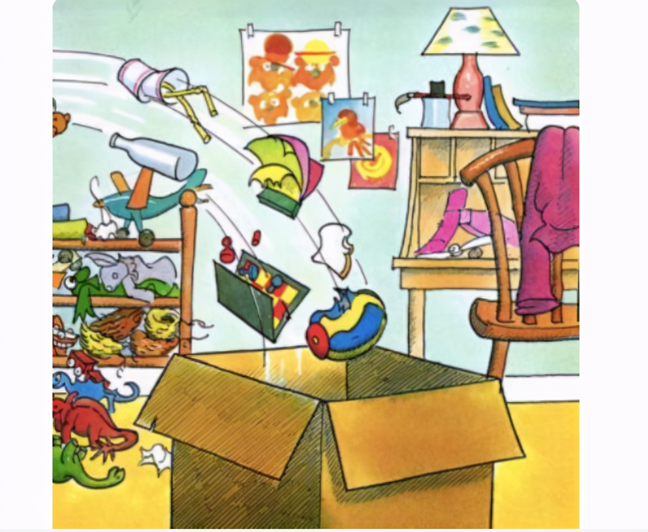 孩子东西乱丢不爱收拾,孩子没有收拾东西的习惯咋办