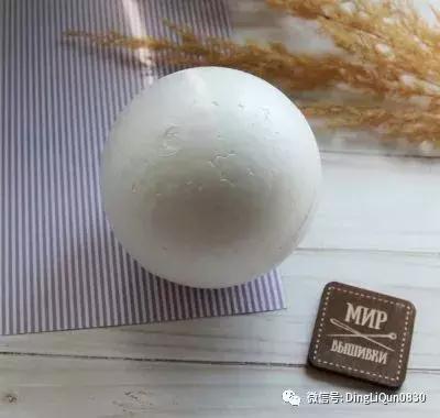 球刺绣教程,手鞠球刺绣