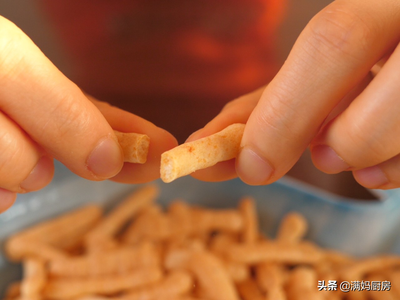 虾条无添加剂,自制的虾条外皮酥里面软可以吃吗