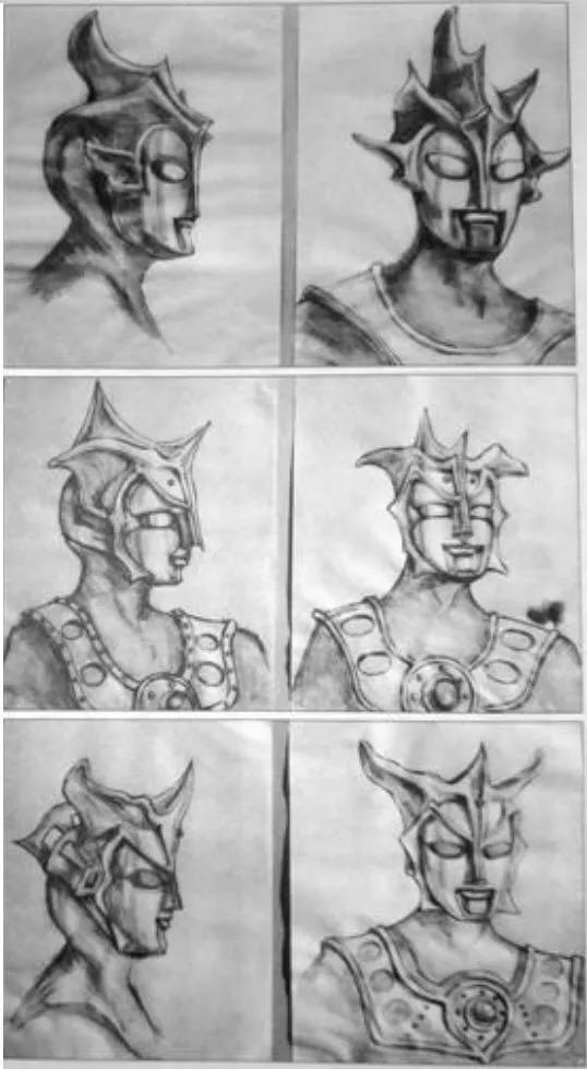 心中的奥特曼形象,心中奥特曼