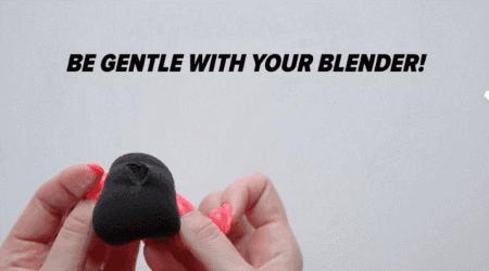 怎么用美妆蛋上妆不浮粉,美妆蛋太吃粉怎么办