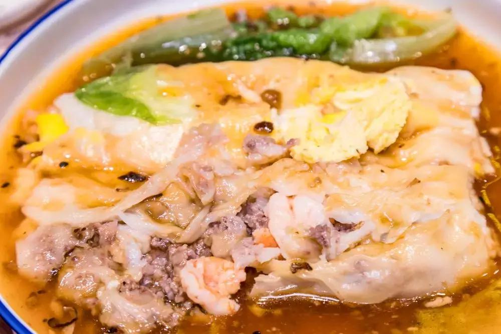 正宗的地道的粿条,在潮州终于可以吃到正宗的粿条