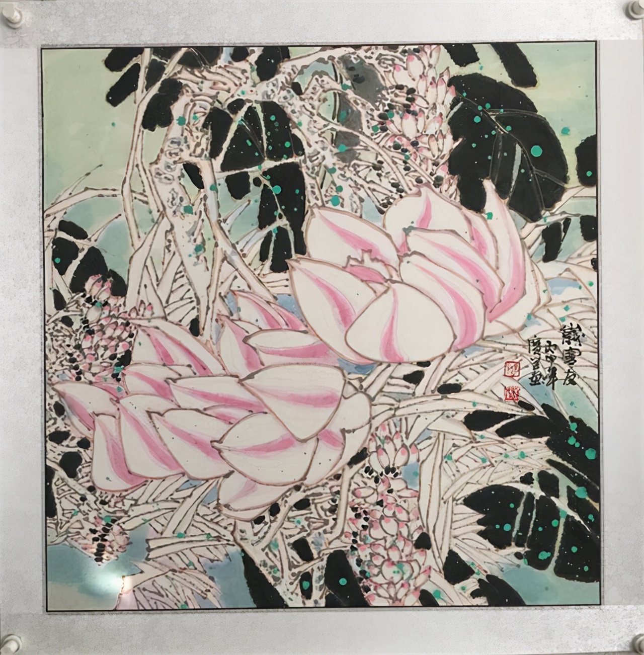 《红了山村醉了秋》：著名画家边广兰作品赏析