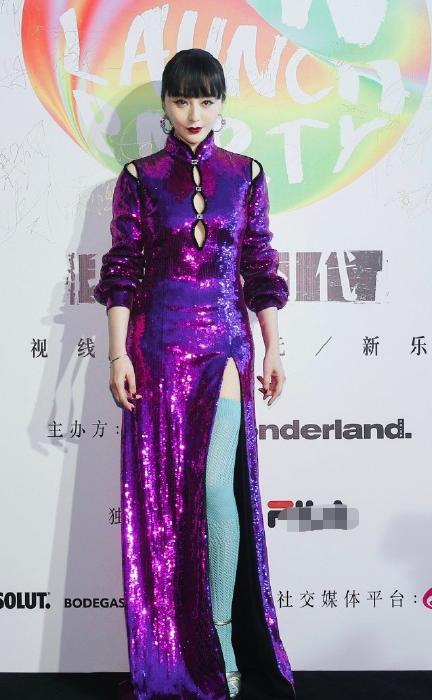 范冰冰孕妇装图片,范冰冰穿薄纱黄色衣服