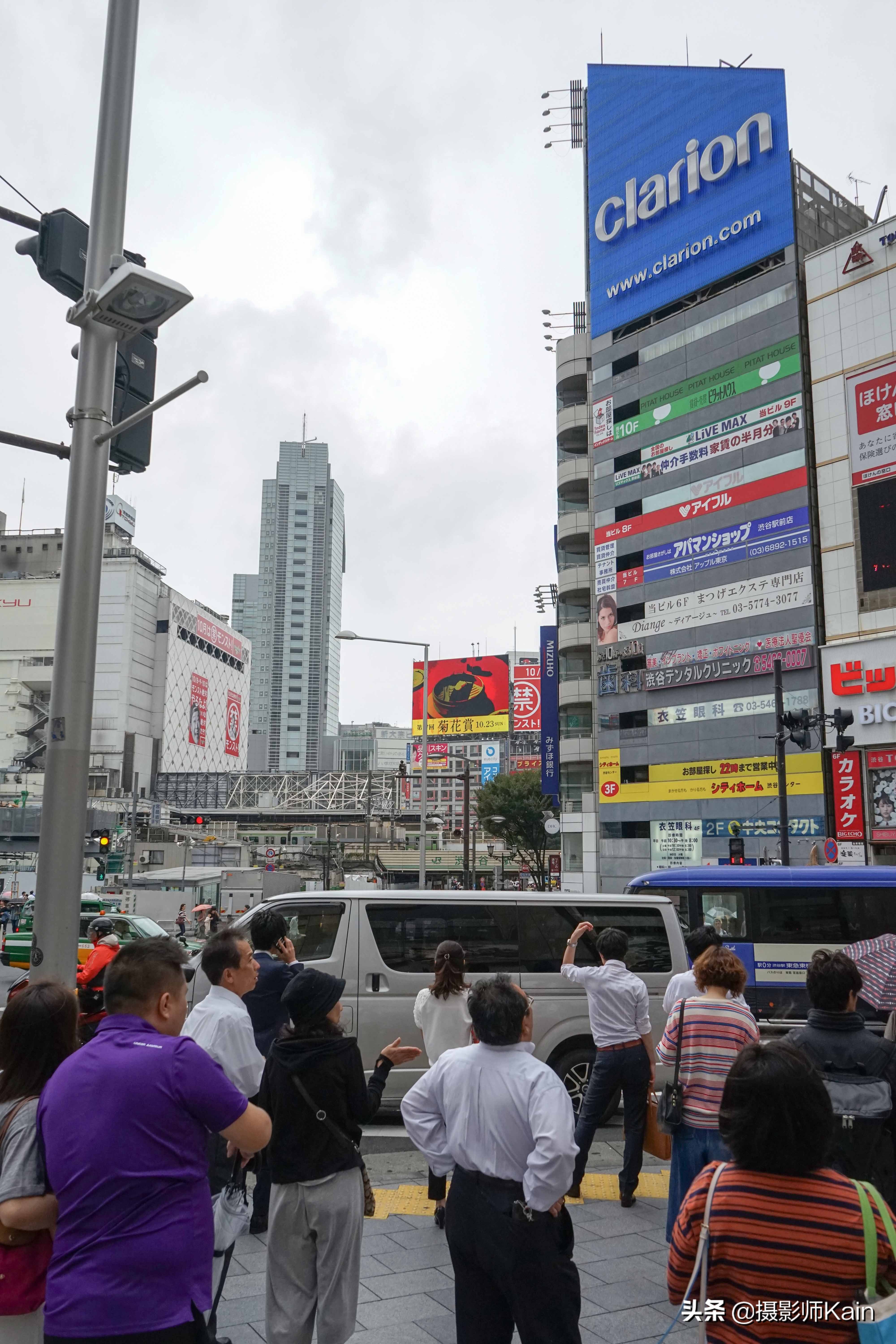 日本涩谷潮流圣地,日本东京涩谷街头创意广告牌