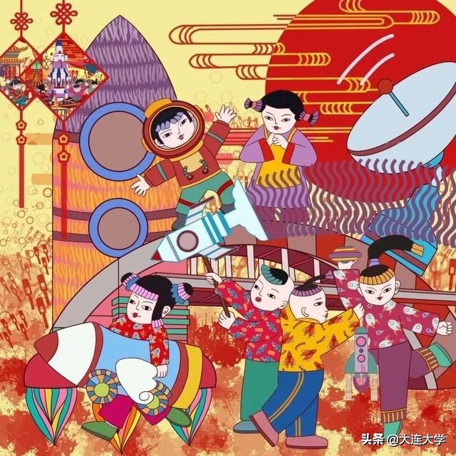 大连大学美术学院学生作品入选“第十三届全国美术作品展览”