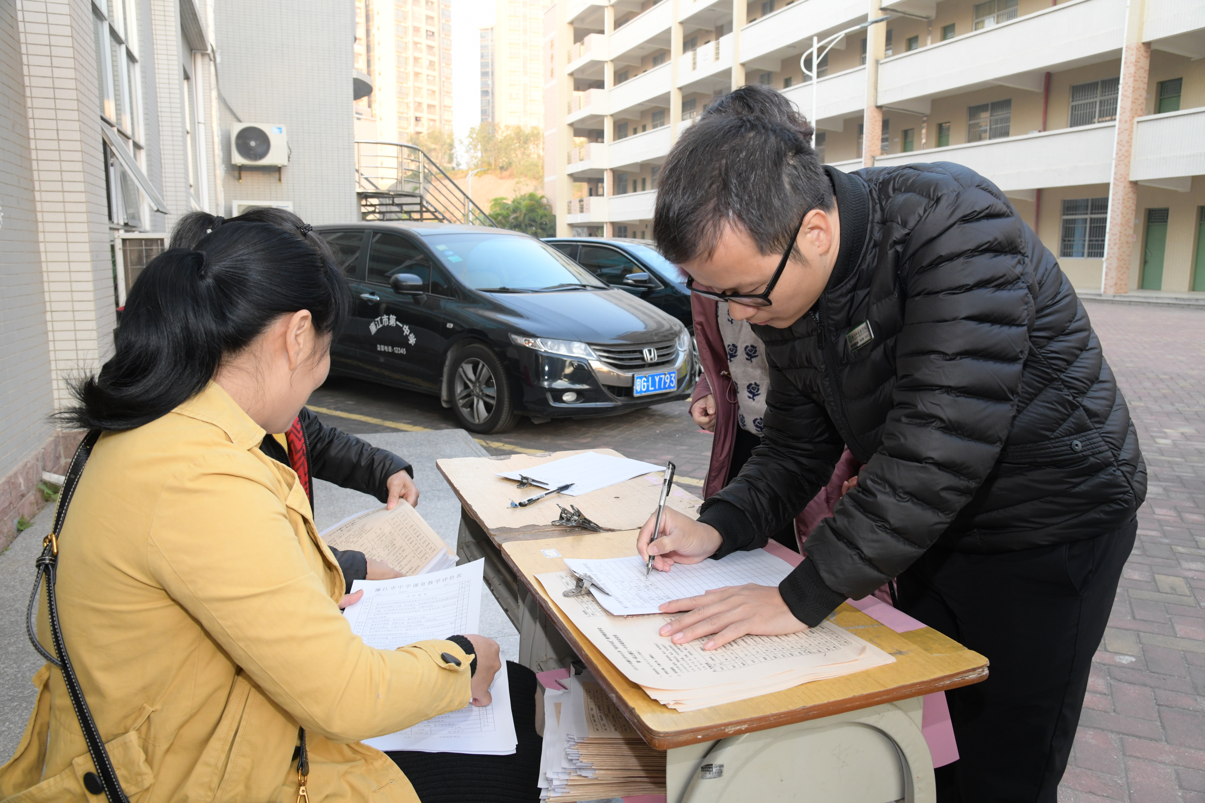 廉江良垌湛江一中对接学校,结对共建促交流教研互动共成长