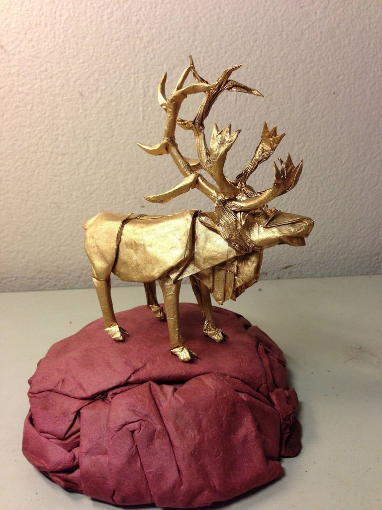 日本小哥创意纸盒制作成品惊艳了,手工一张纸折出龙