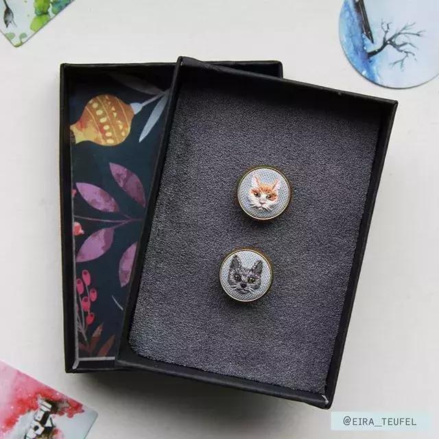 当一个程序员迷上了刺绣，就算手骨折了也无法阻止她……