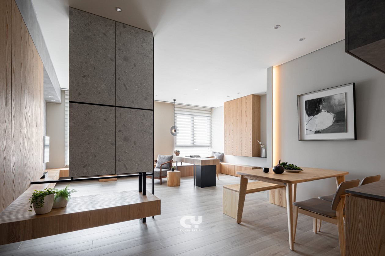 全屋原木定制中式家具,原木新中式日式格调家具