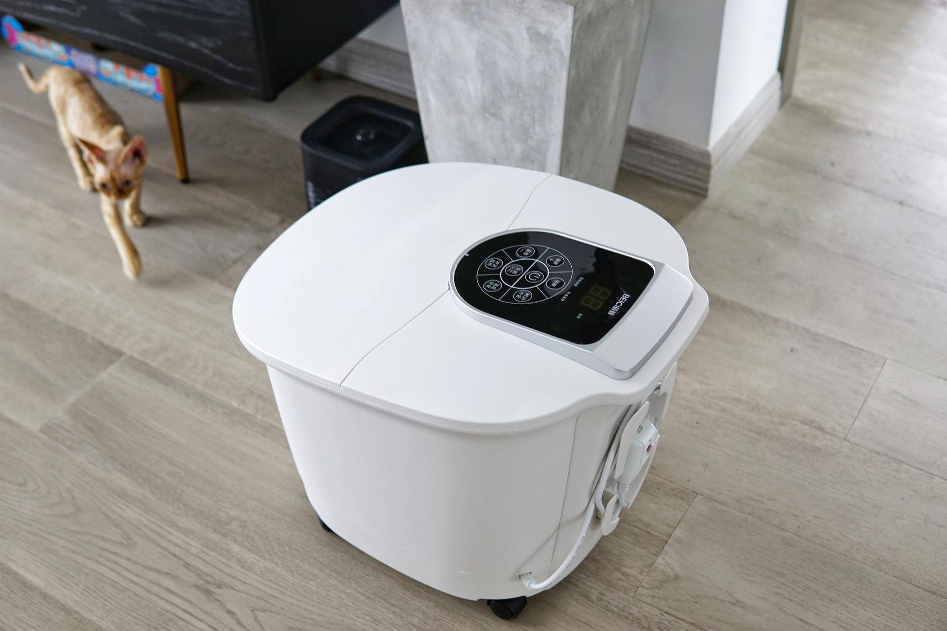 足浴泡脚桶有作用嘛,蓓慈大白泡脚桶使用教程