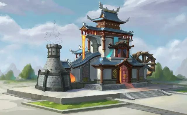 游戏场景原画设计思路,游戏场景原画设计教程