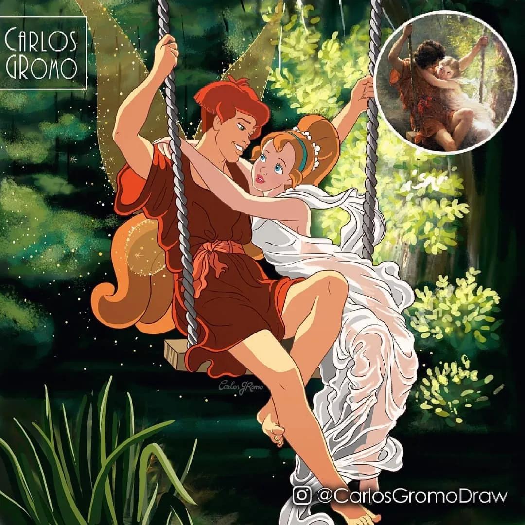 迪士尼名画作品,迪士尼名画