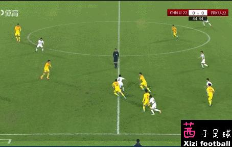 中国男足u23朝鲜比赛历史,中国u23国奥3比0击败韩国队视频