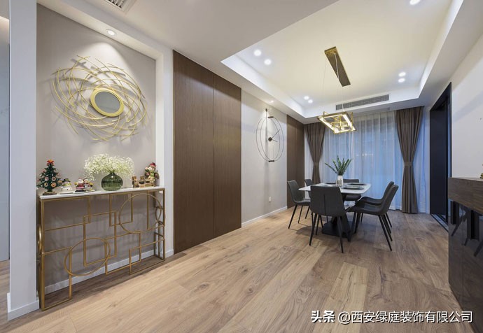 西安旧房装修改造设计,西安旧房翻新现代简约风