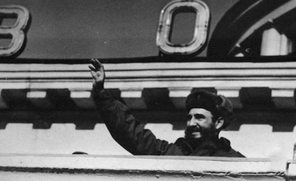 卡斯特罗的精彩瞬间,卡斯特罗和苏联