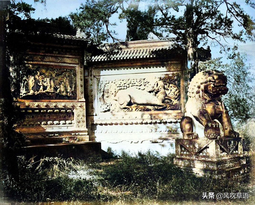 北京西山碧云寺老照片,北京碧云寺老照片
